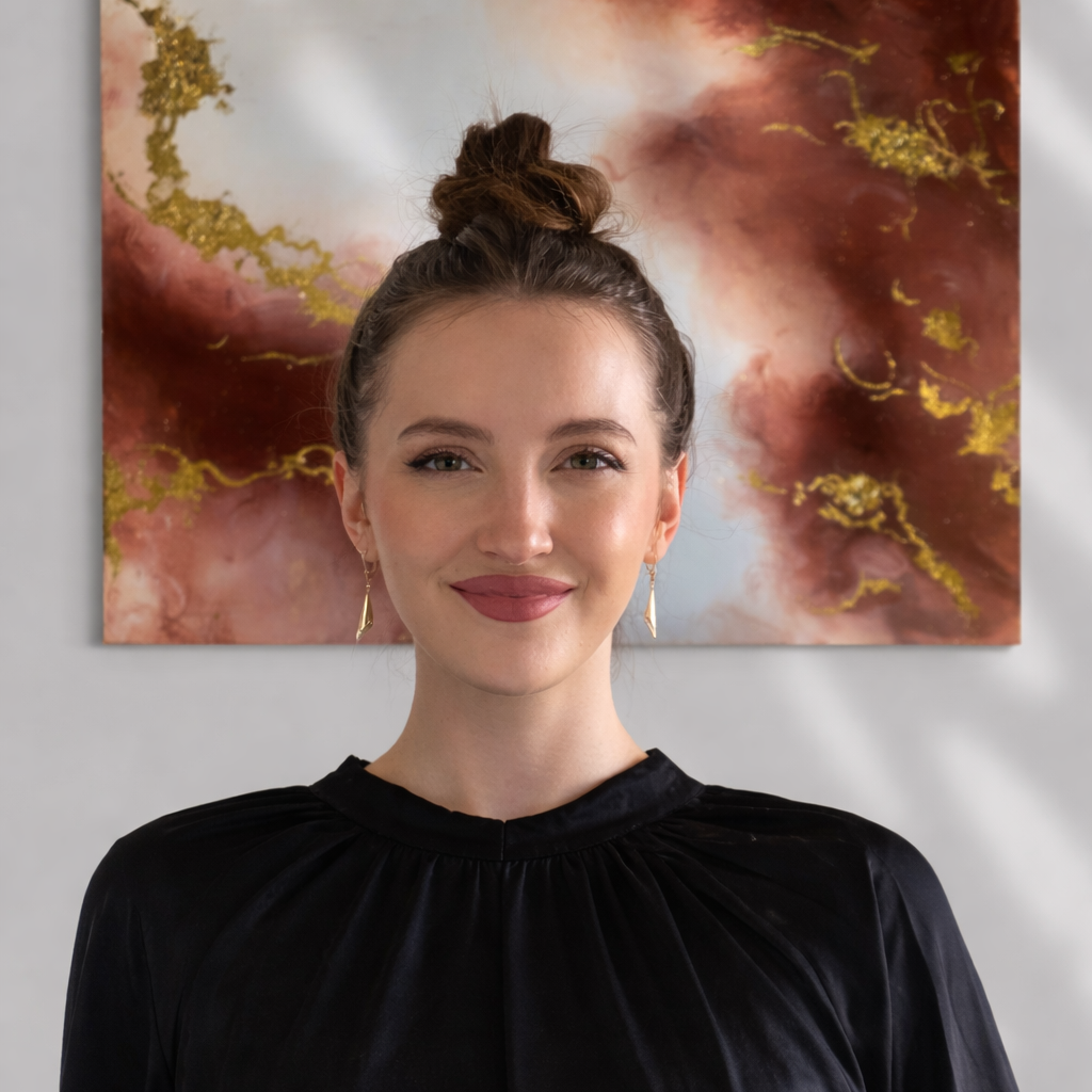 Marcelina Wodzien, Portrait mit Hintergrund : Golden Moment 